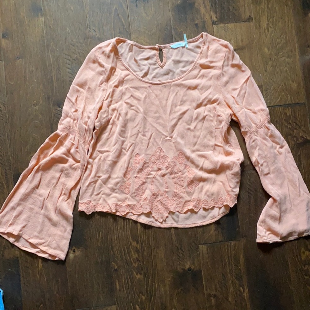 Blu pepper short coral tunic